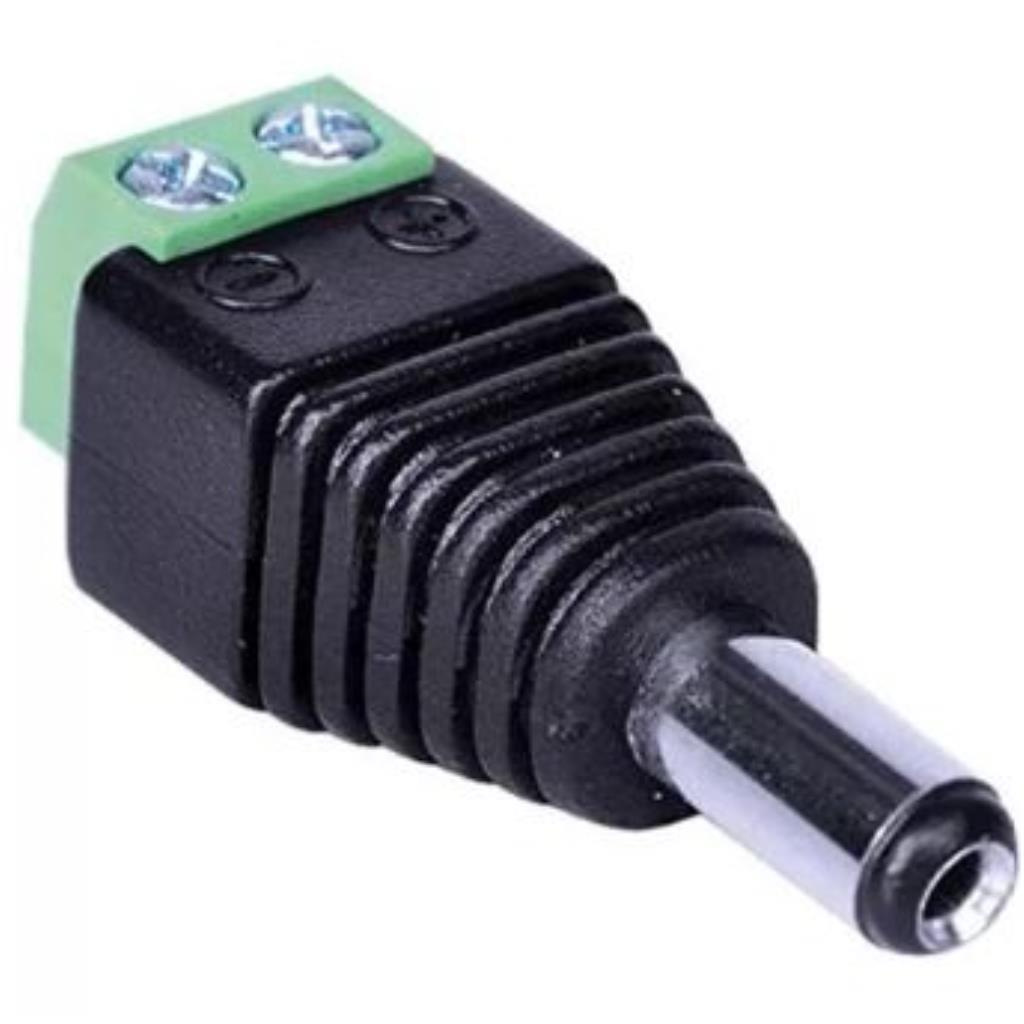 CONECTOR PLUG P4 MACHO COM BORNE