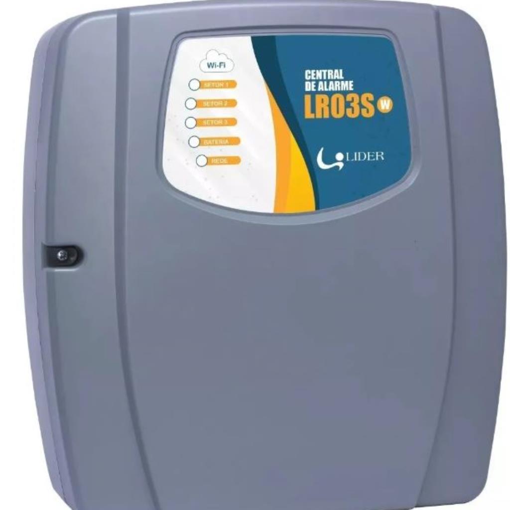 Central De Alarme Wifi Lr03sw Líder Com Controle App Celular