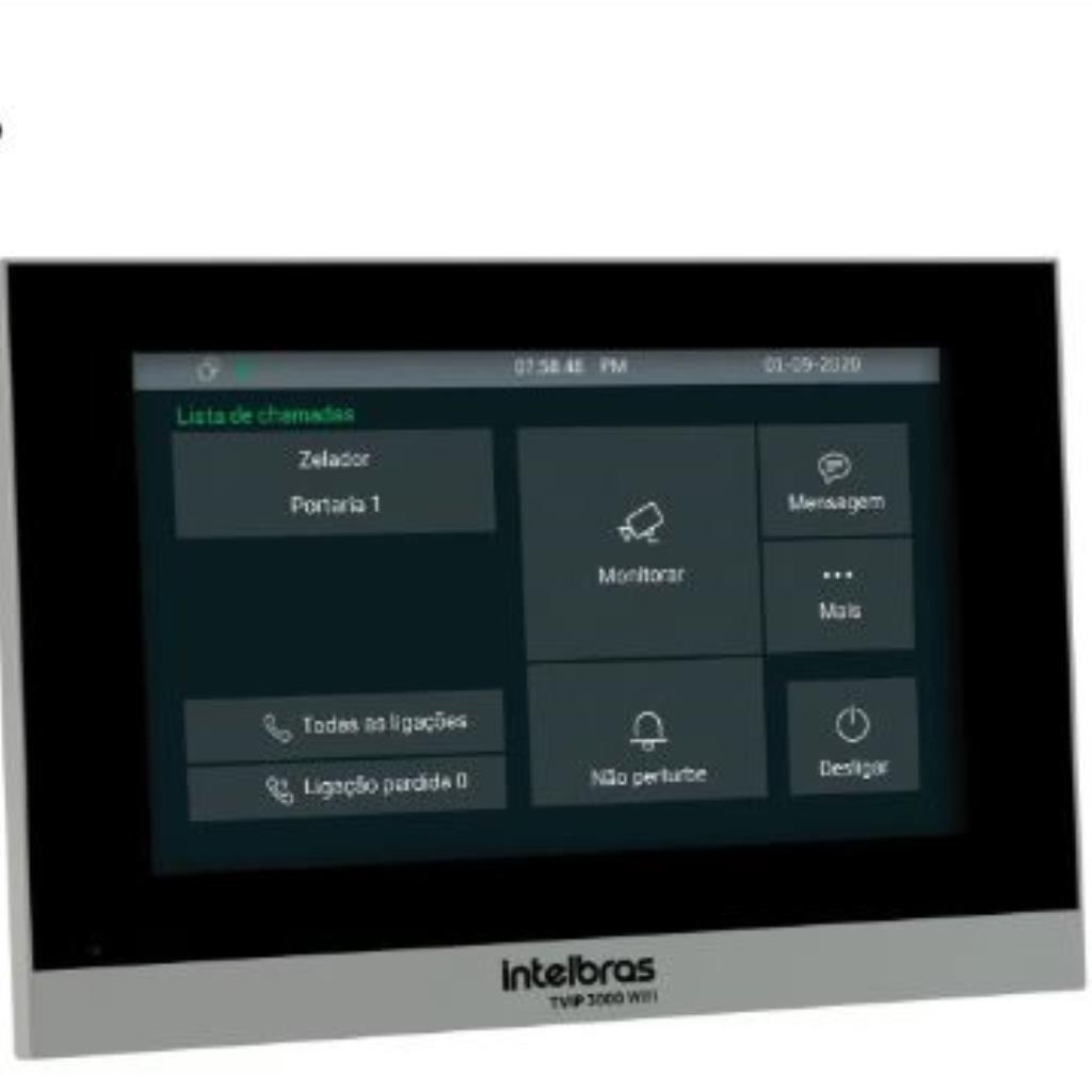 Terminal Interno Video Porteiro Ip Tvip 3000