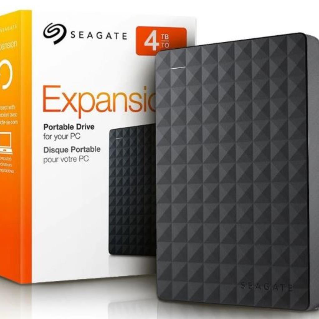 HD Externo Portátil Seagate 4TB Expansion, 2.5p, USB 3.0 -