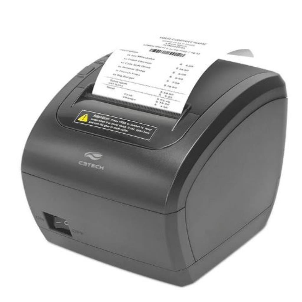 Impressora Térmica de Cupom C3Tech, USB e Ethernet, Preto - IT-100  Não Fiscal