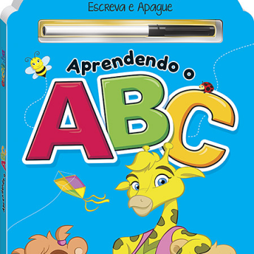 Escolinha Escreva e apague: Aprendendo o ABC