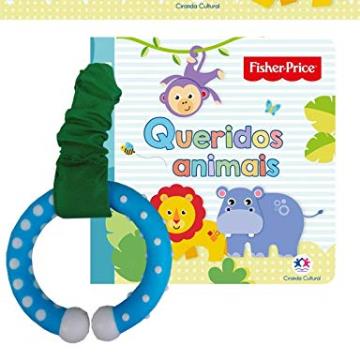 Fisher Price:  Queridos Animais (Livro com Chocalho)