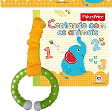 Fisher Price: Contando com os Animais (Livro com Chocalho)