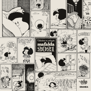 Sur - Calendário Mafalda 2021 (Em Português)