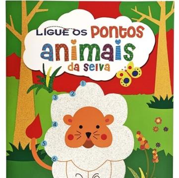 Ligue os pontos: Animais da Selva