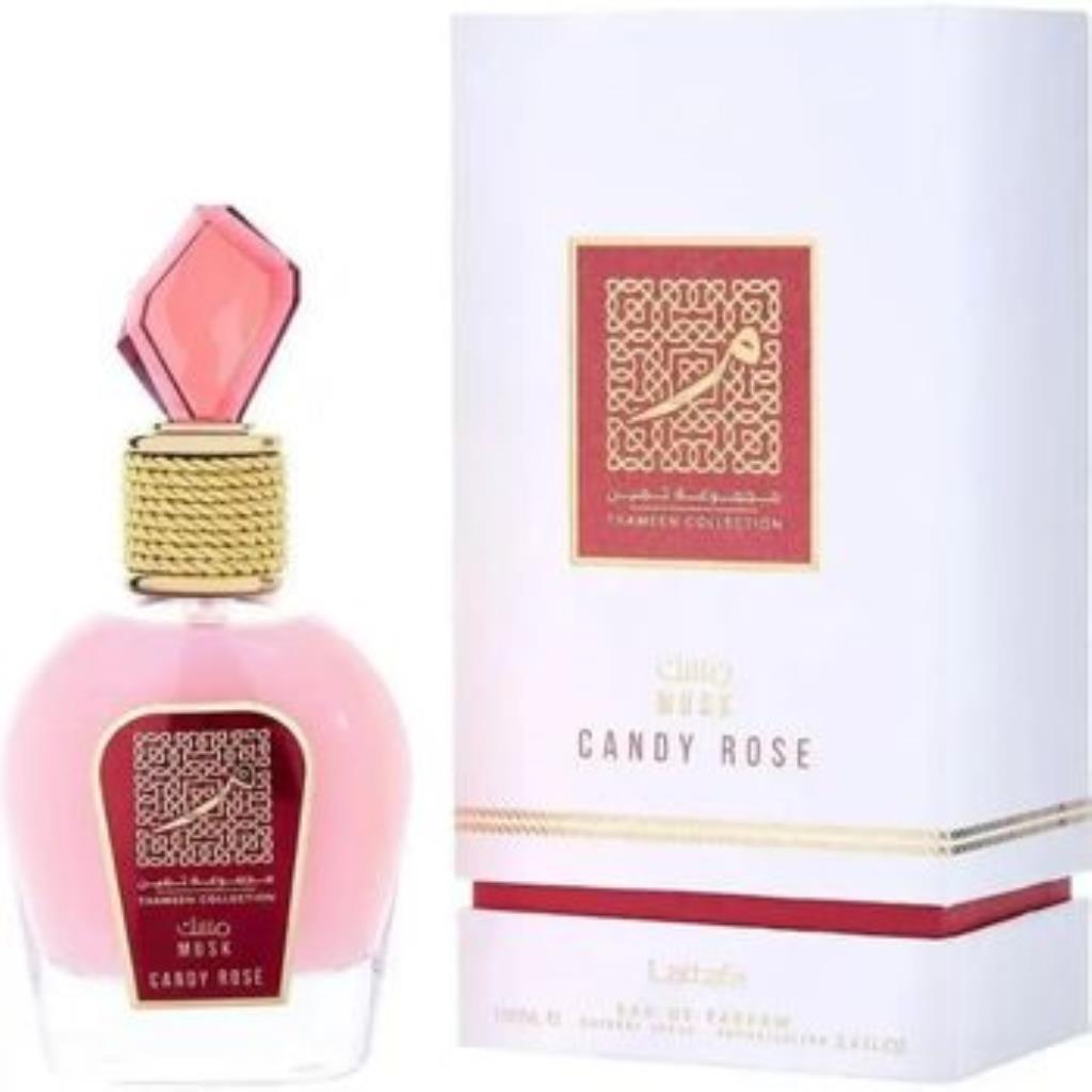 PERFUME ARABE MUSK CANDY ROSE  LATTAFA 100ML