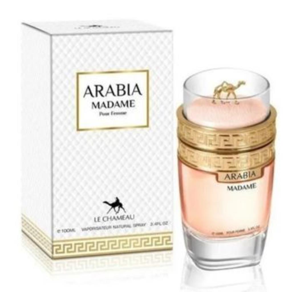 PERFUME ARABE ARABIA MADAME Z LE CHAMEAU  100ML.