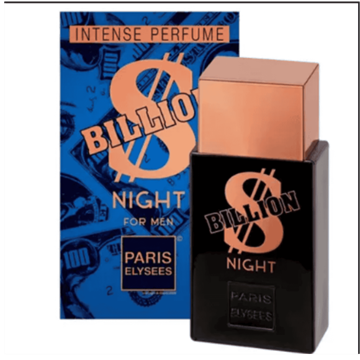 PERFUME PE BILLION NIGHT MASC EDT - PARIS ELYSEES - 100ML