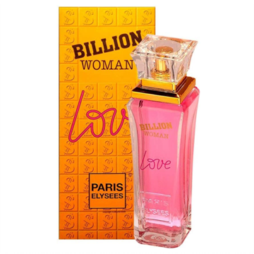 PERFUME  BILLION WOMAN LOVE EDT - PARIS ELYSEES - 100ML