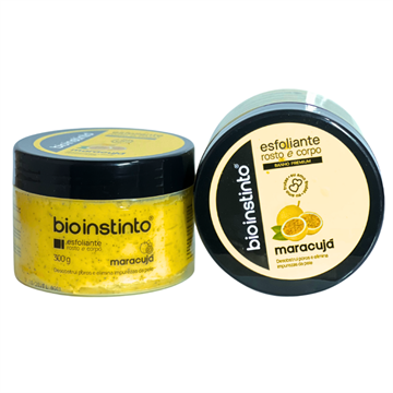 ESFOLIANTE ROSTO E CORPO MARACUJA BIO INSTINTO 300 G