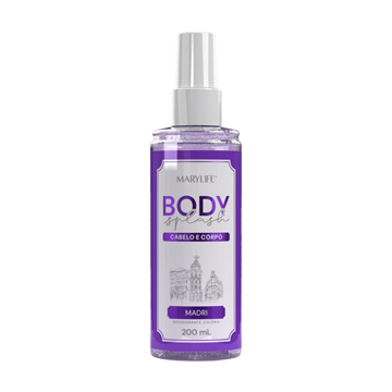 BODY SPLASH PREMIUM MADRI MARY LIFE 200 ML