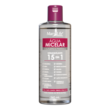 AGUA MICELAR ML COLAGENO E DEPANTOL 260ML