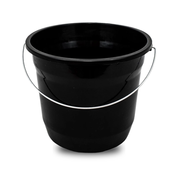 BALDE PEQUENO PRETO - 5 LITROS