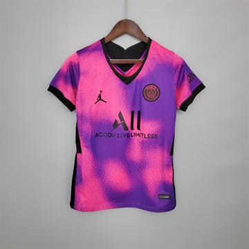 Camisa PSG Jordan IV 20/21 – Torcedor Feminina - TAM G