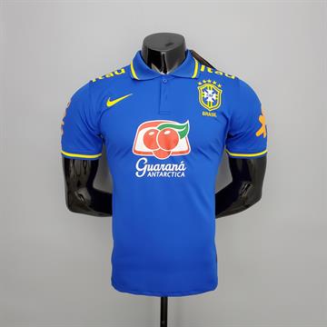 Camisa Brasil Polo Azul 21/22 – Torcedor Masculina - TAM M