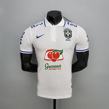 Camisa Brasil Polo Branca 21/22 – Torcedor Masculina - TAM G