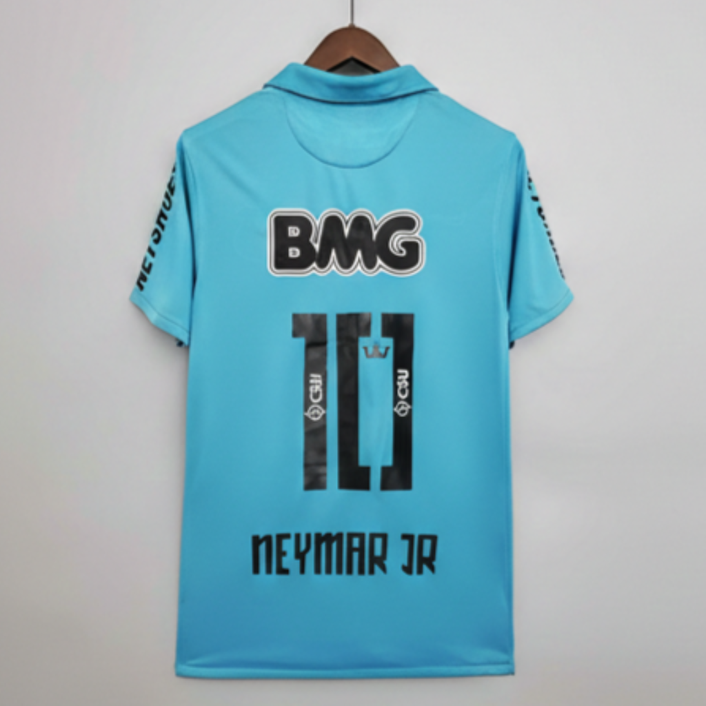Camisa Santos III 12/13 – Retrô Masculina - Neymar Jr 10 - TAM G