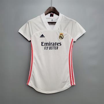 Camisa Real Madrid I 20/21 – Torcedor Feminina - TAM GG