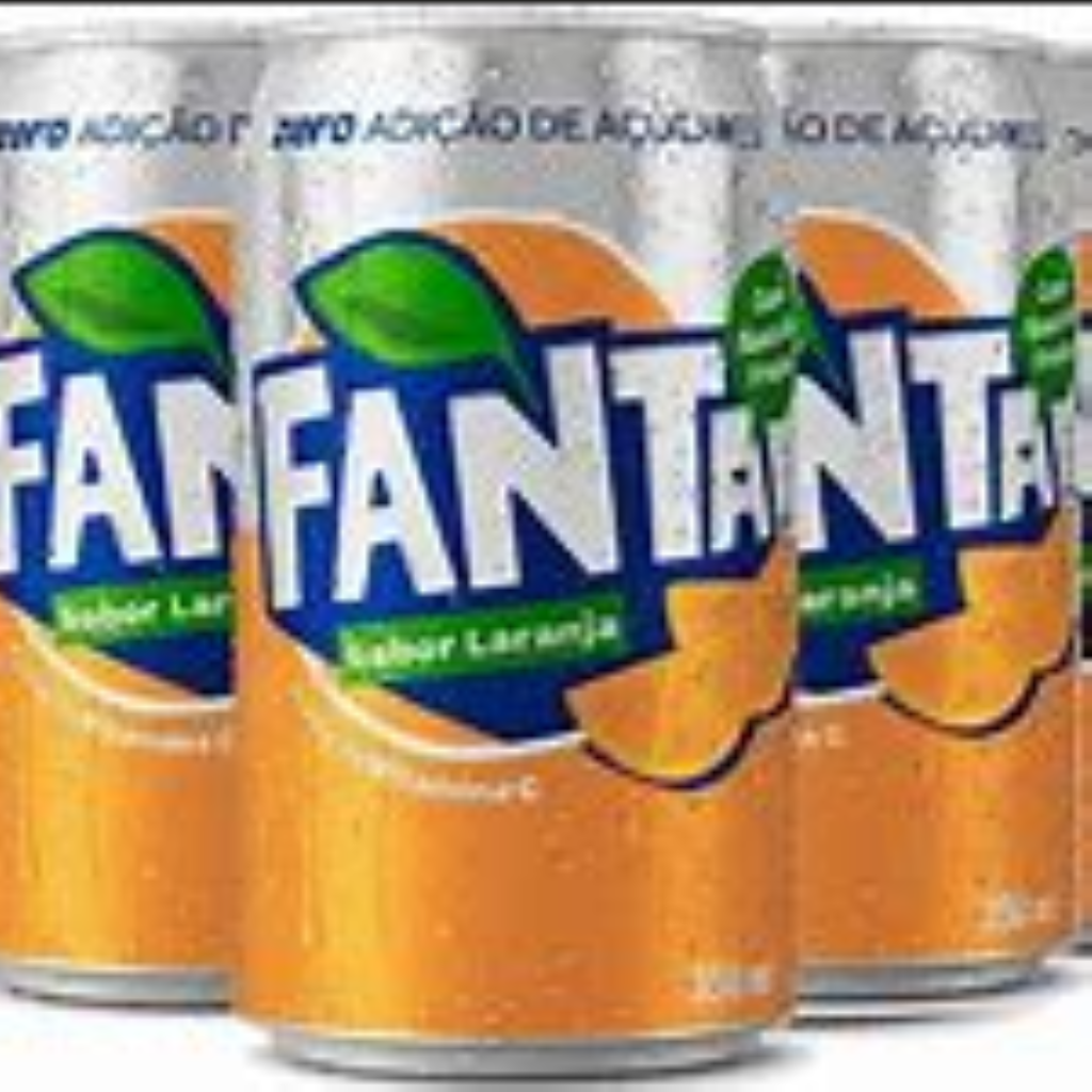 REFRIGERANTE FANTA LARANJA LATA ( 350 ml )