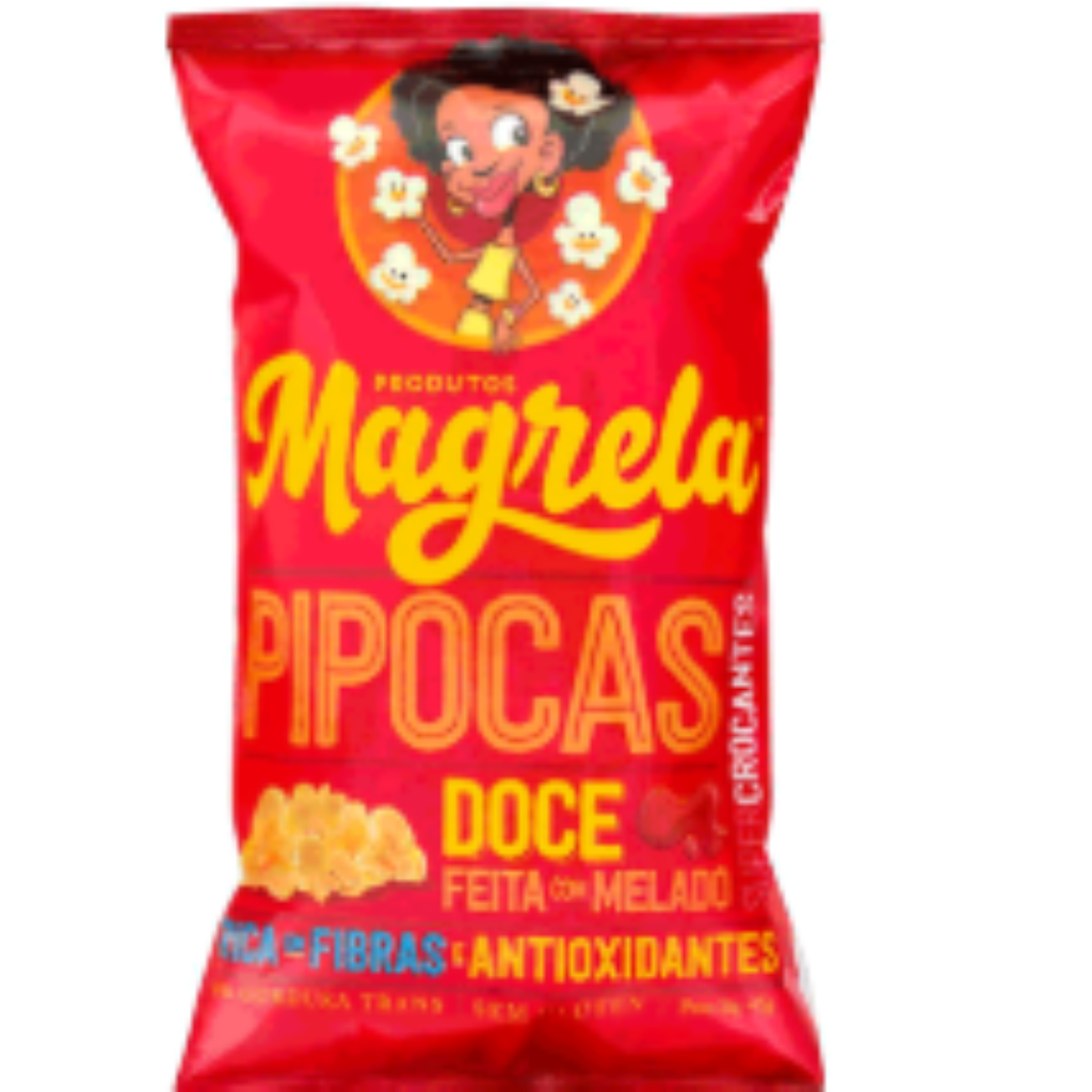 PIPOCA DOCE COM MELADO 45g - MAGRELA