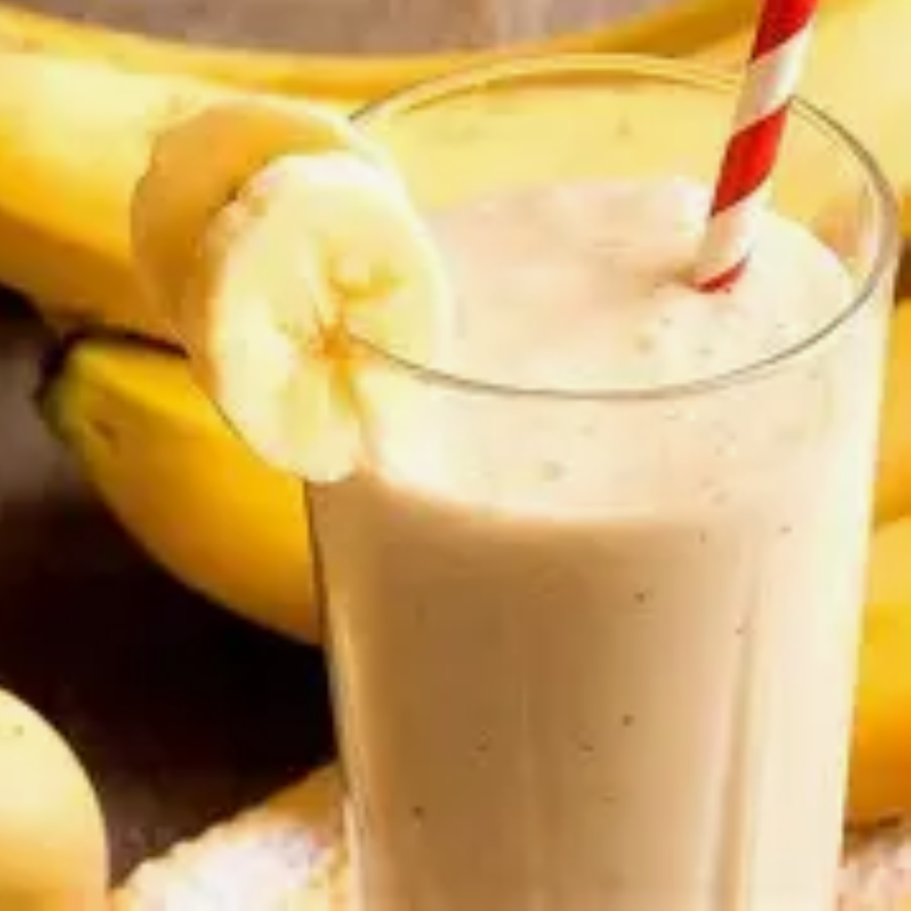 VITAMINA DE BANANA | (Banana, nescau, farinha láctea e aveia)