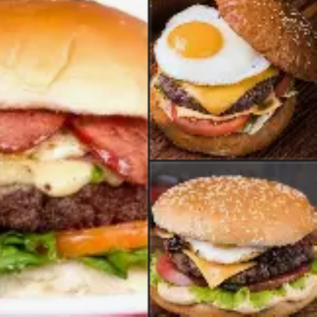 CHEESE CALABRESA BURGER 🍔 ( Pão, Carne, Calabresa, Queijo, Tomate e Alface  )