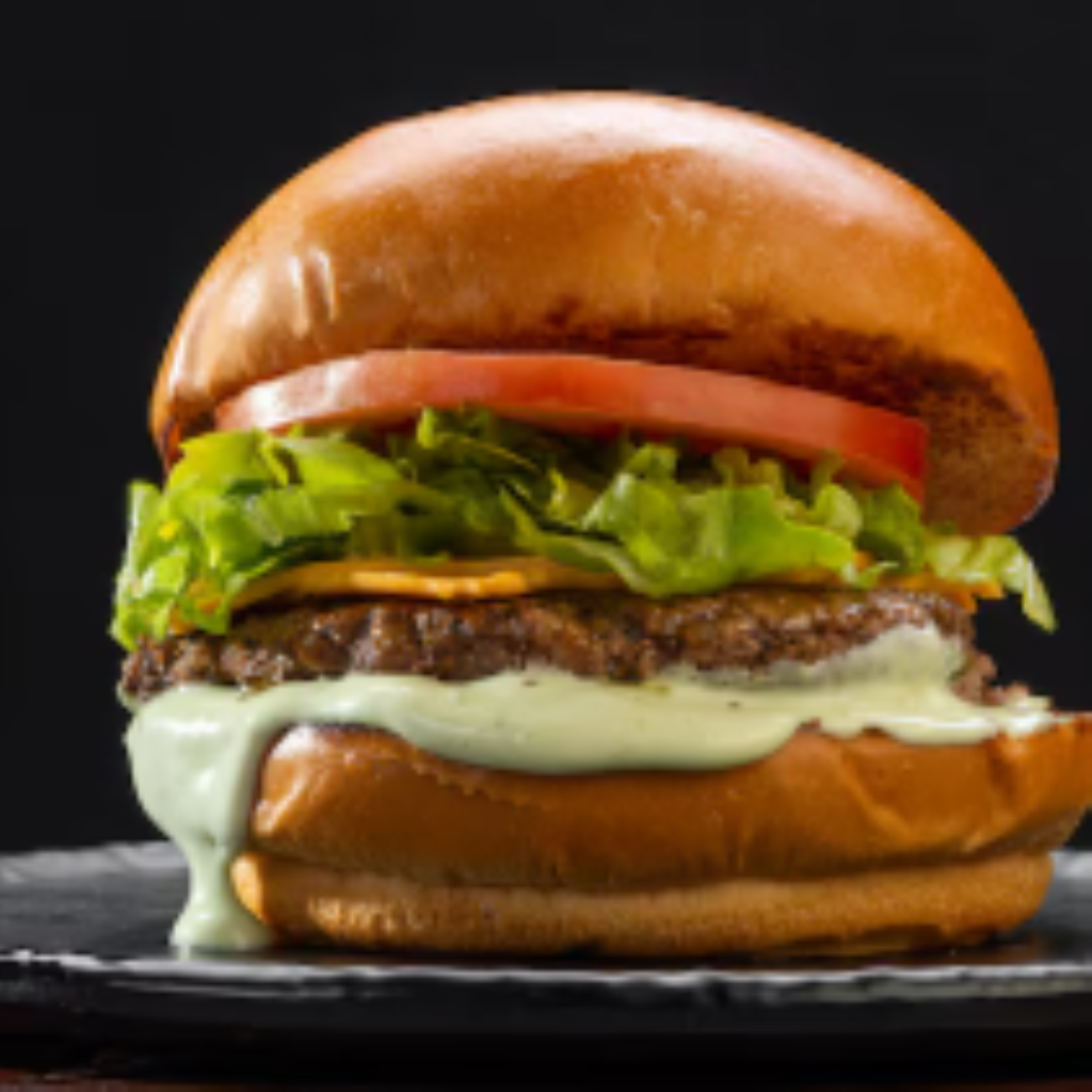 HAMBÚRGUER 🍔  ( Pão, Carne, Tomate e Alface )