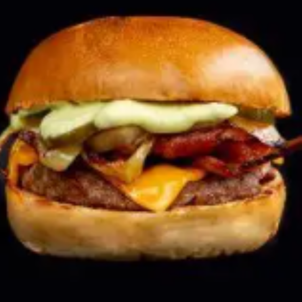 CHEEE BACON 🍔 ( Pão, Bacon, Queijo, Tomate e Alface  )