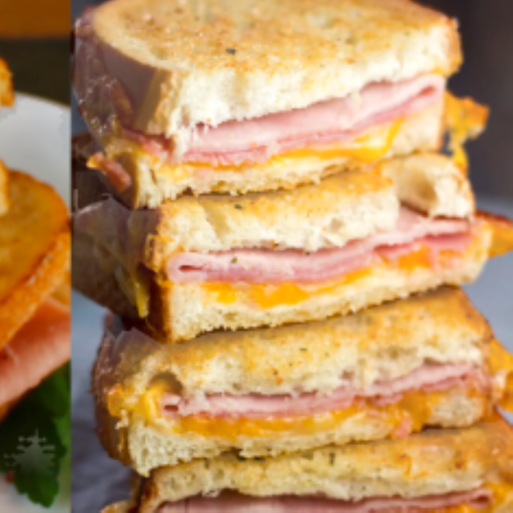 MISTO DUPLO 🍔 ( Pão, 2 Queijos, 2 Presuntos  | Opções de pães: sal, leite ou forma)