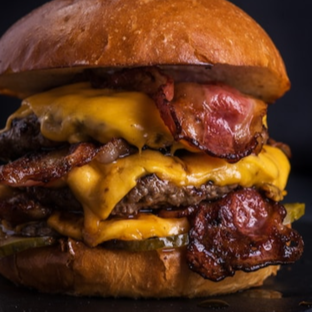 PERFIL BURGER 🍔  ( Pão, carne, calabresa, bacon, queijo, presunto, ovo, tomate e alface )