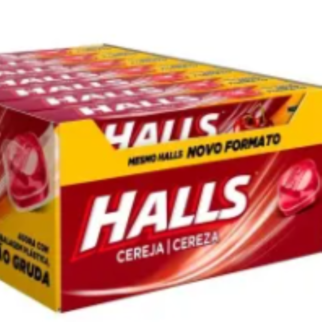 HALLS  CEREJA 28g