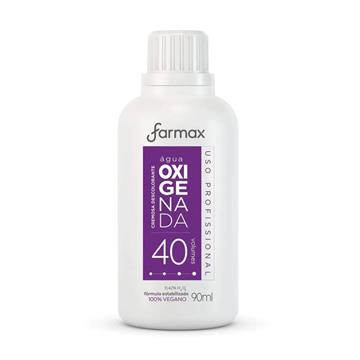ÁGUA OXIGENADA CREMOSA 40 VOLUMES FARMAX 90 ML