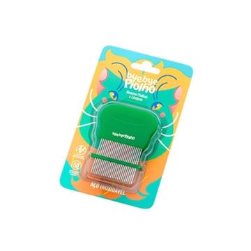 PENTE FINO DE AÇO BYE BYE PIOLHO