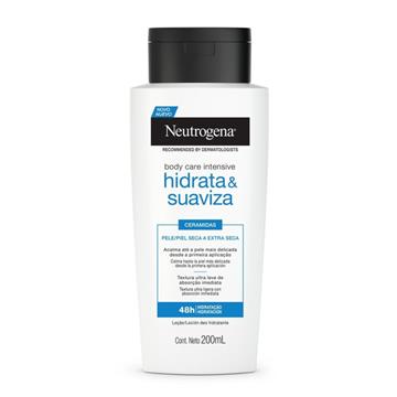 HIDRATANTE CORPORAL NEUTROGENA BODY CARE INTENSIVE HIDRATA E SUAVIZA 200 ML