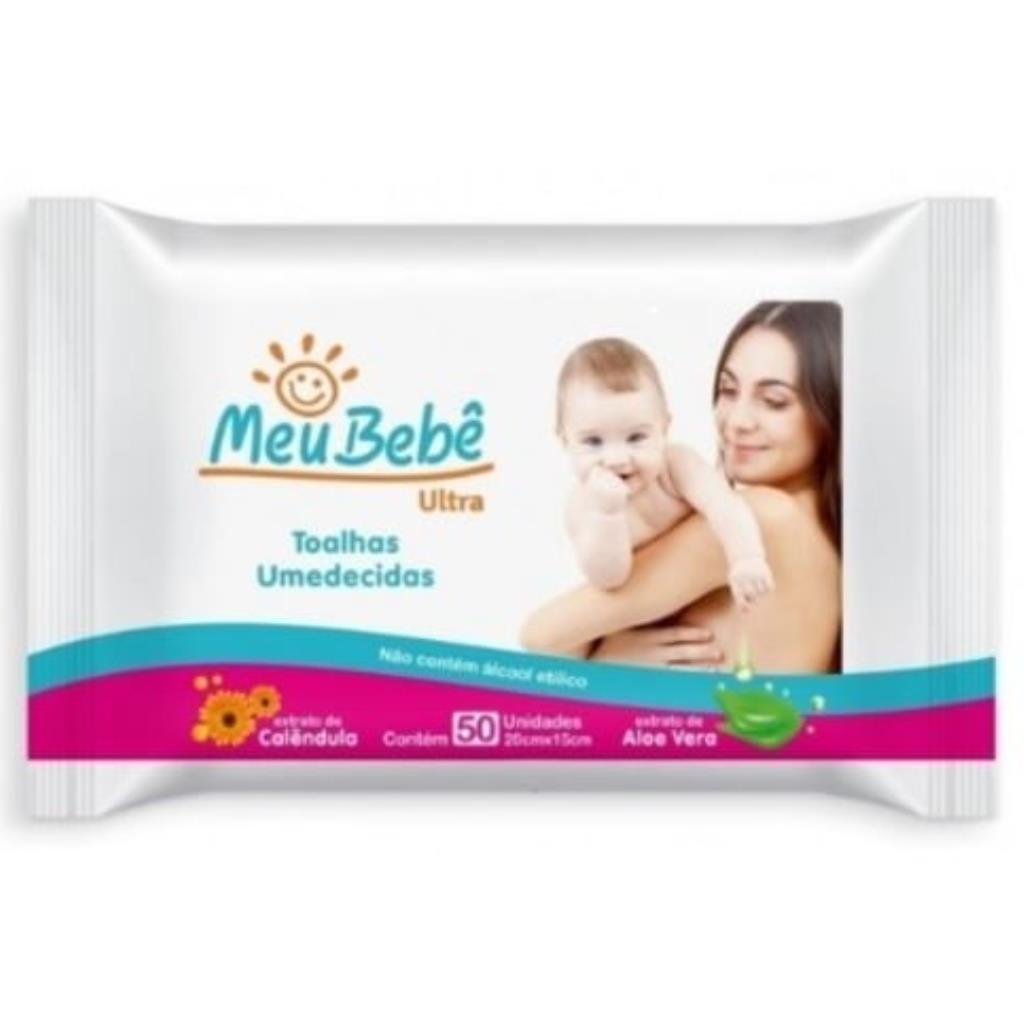 MEU BEBÊ TOALHA UMEDECIDA ULTRA 100 FOLHAS