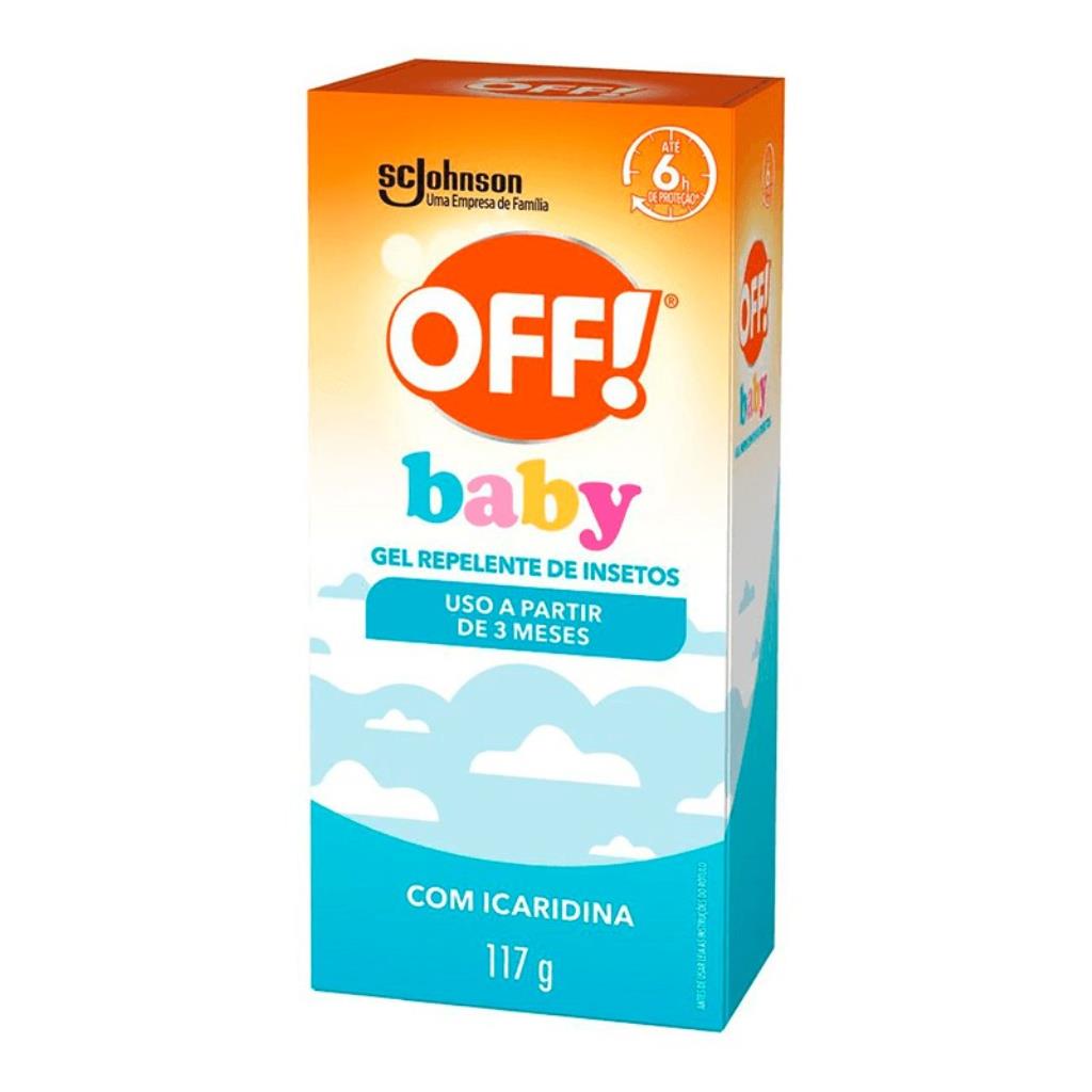 REPELENTE OFF BABY ICARIDINA GEL 117 GRAMAS