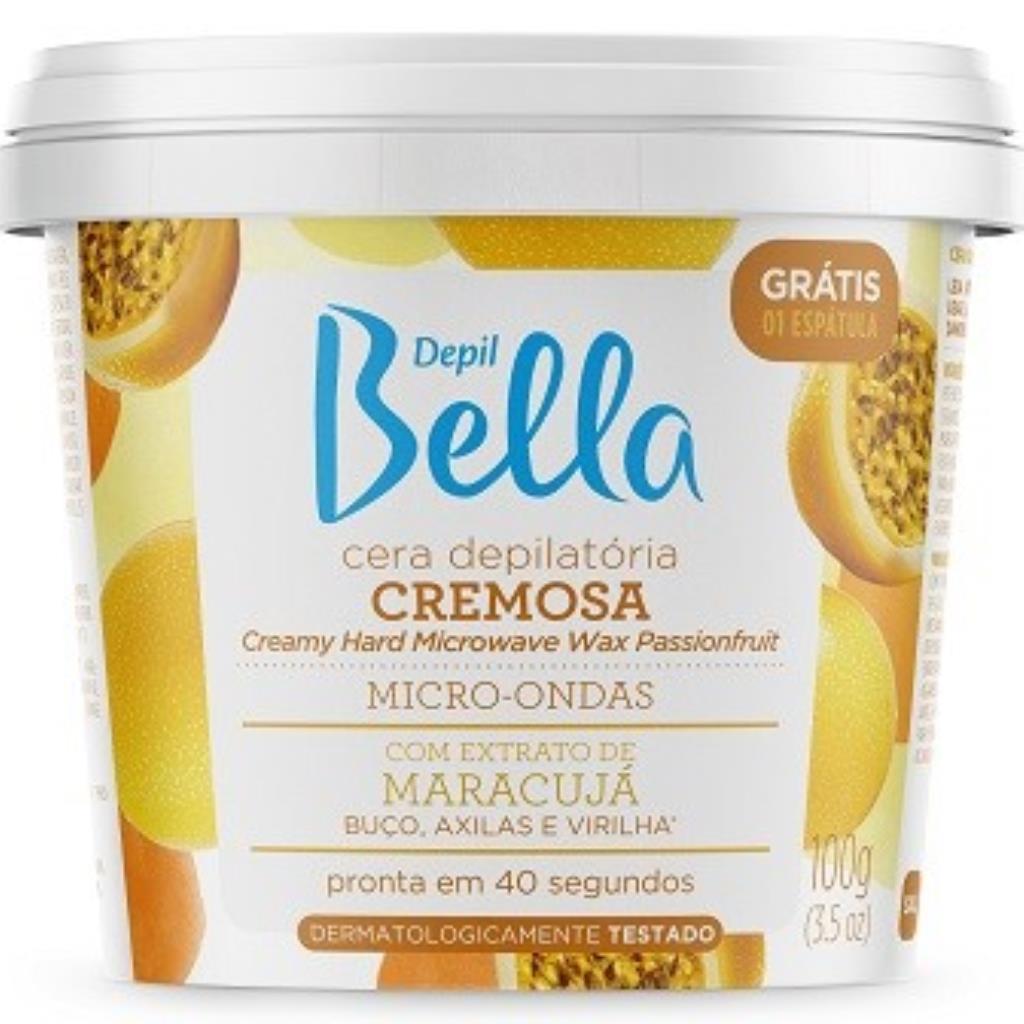 CERA DEPILATÓRIA PARA MICRO-ONDAS DEPIL BELLA MARACUJÁ