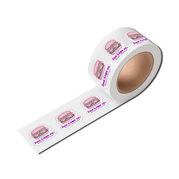 Rótulo Bobina Executiva Bopp Branco - 7x7cm