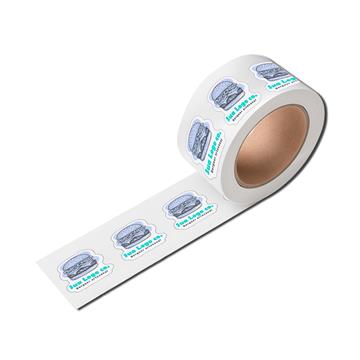 Rótulo Bobina Executiva Bopp Branco - 4x4cm