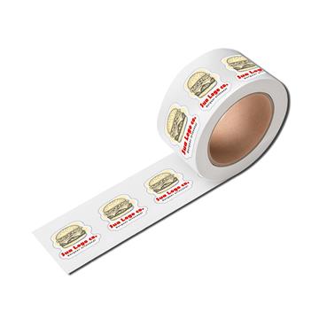 Rótulo Bobina Executiva Bopp Branco - 3x3cm