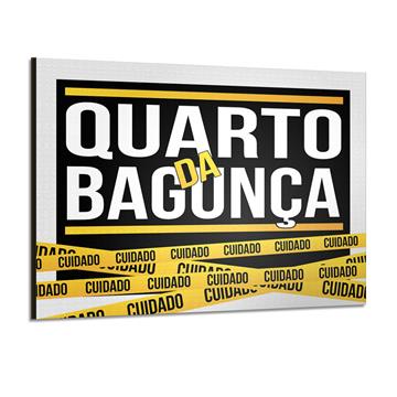 Quadro Decorativo Executivo Madeira Branca - Placa 3mm