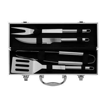 Kit Churrasco 4 Peças com Maleta Personalizado