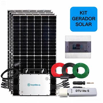 Kit de Energia Solar On-Grid Supreme Energy | 8,4 kWp com Microinversor Hoymiles
