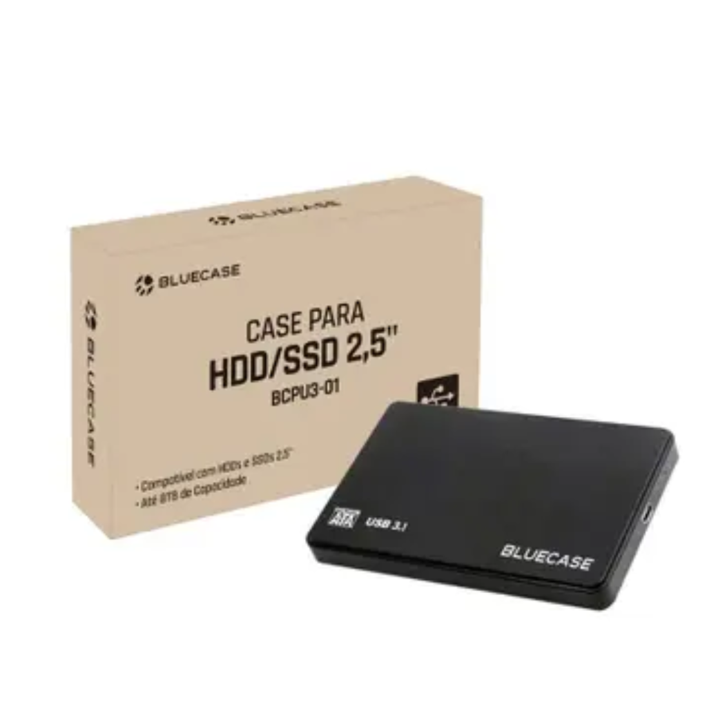 Case HD/SSD 2,5 bluecase