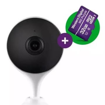 Câmera Inteligente Wi-fi Full HD iM3 C Branca Intelbras