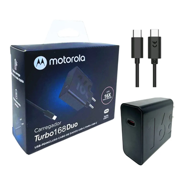 CARREGADOR MOTOROLA 168W TURBO