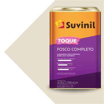 Tinta Acrílica Suvinil Fosco Completo 18L Algodão Egípcio – A Elegância Máxima do Bege com Acabamento Premium de Alto Padrão