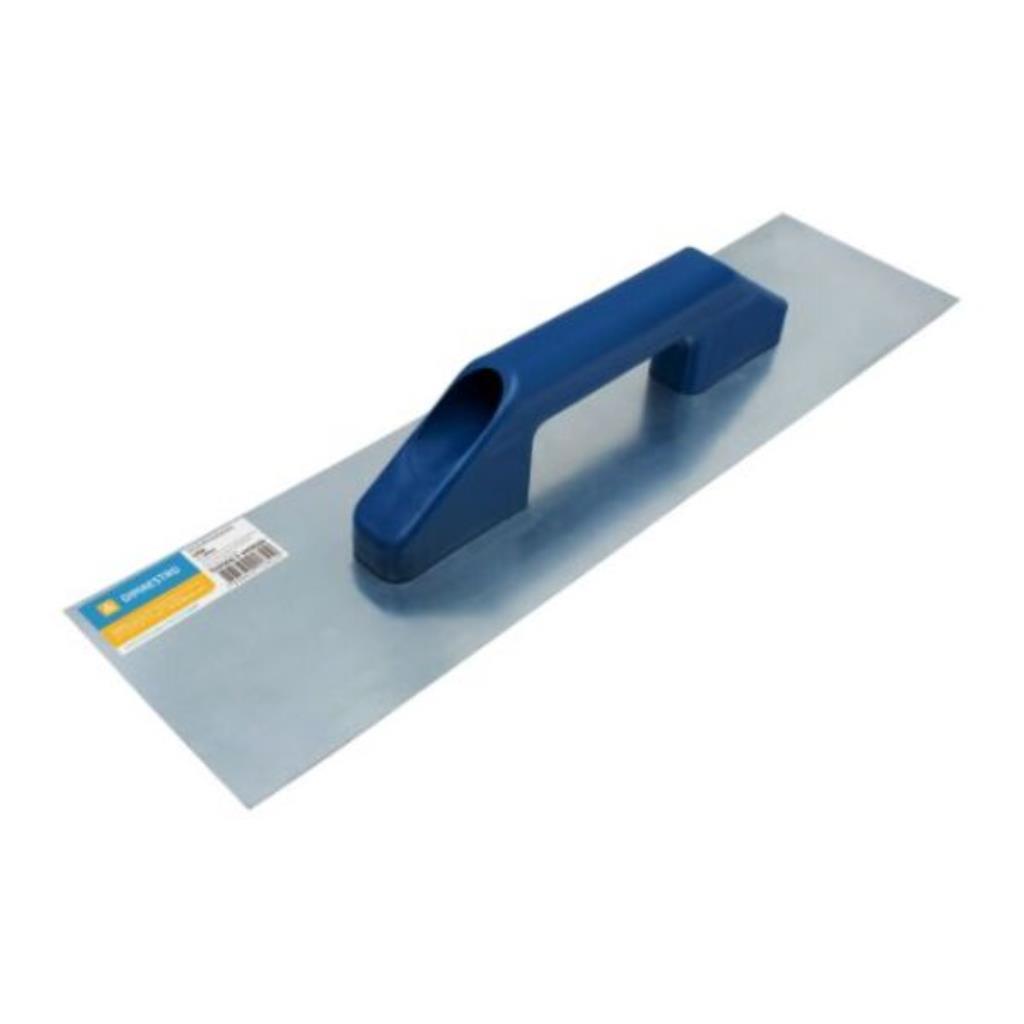 Desempenadeira de Aço Inox Lisa 48x12cm Dimaestro – Nivelamento Profissional de Grandes Áreas