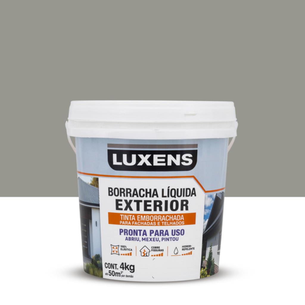 Tinta Emborrachada Fosco Externo Luxens Elefante 4Kg – Proteção Elástica Contra Fissuras